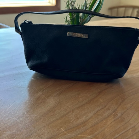 Gucci Y2K canvas Leather Monogram Mini Boat bag - Picture 4 of 11